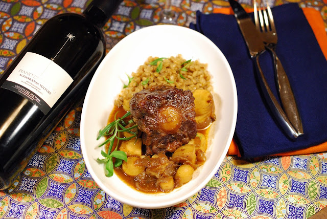 Vigneti del Vulture Aglianico del Vulture with Braised Oxtails by Greg Hudson