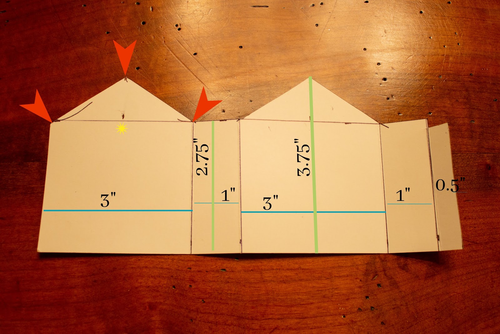 Make Little Paper Houses Miss Kopy Kat