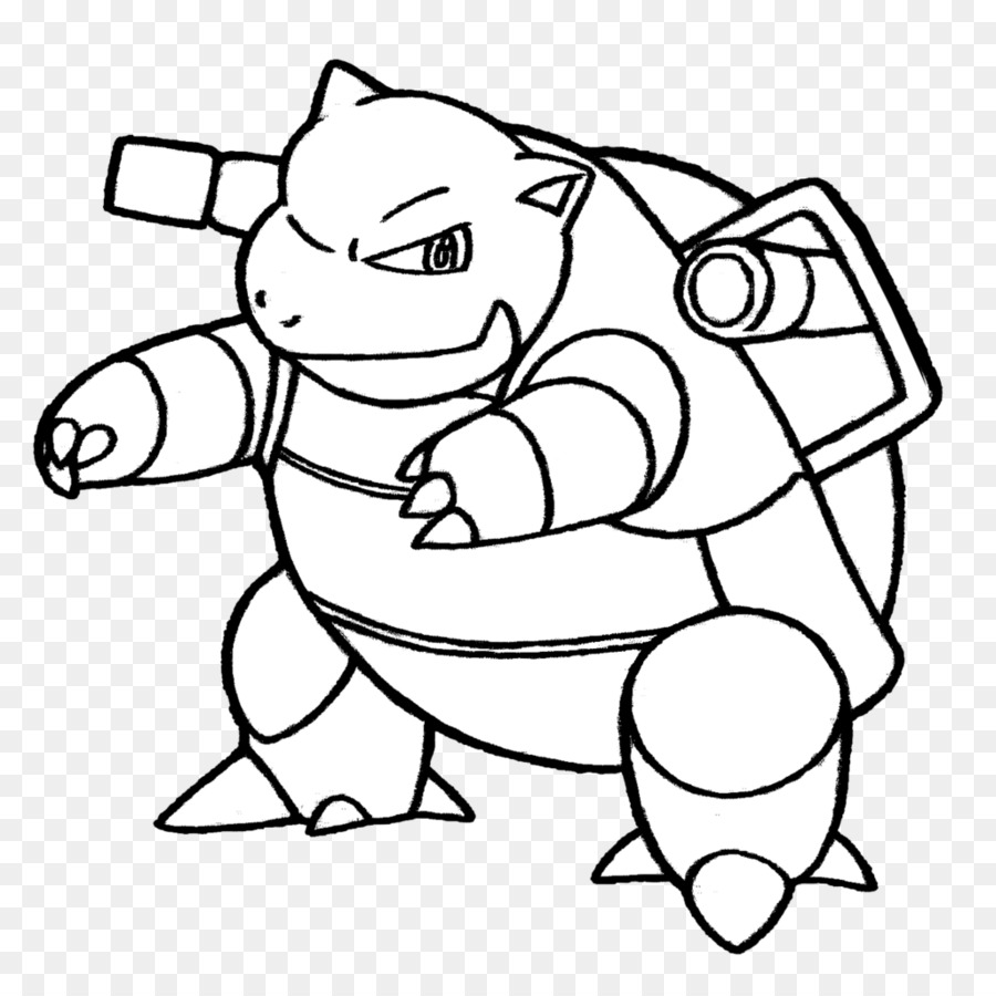 Pokemon coloring pages - Blastoise ~ Coloring Store