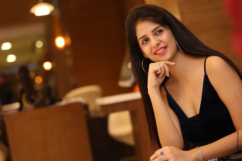 Kashish Vohra at Saptagiri LLB Movie interview 