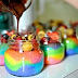 Membuat Kue Rainbow Cake in a Jar 
