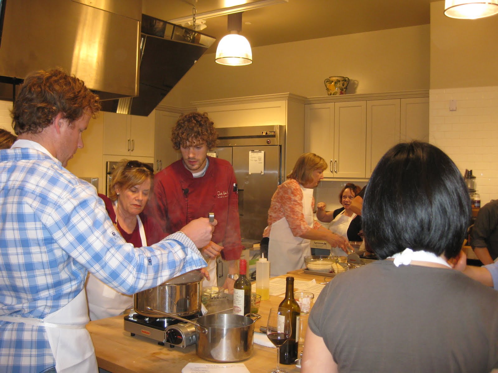 Devour Houston Sur La Table Risotto Cooking Class