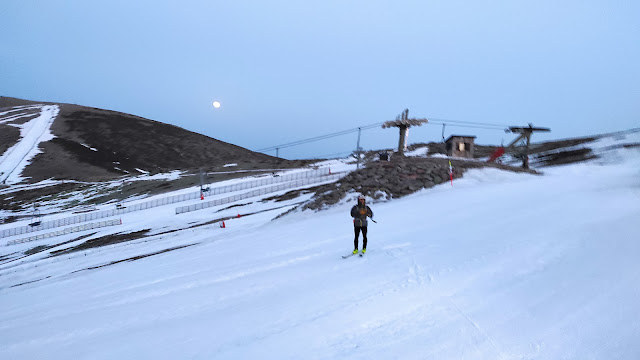 Salida tutelada SKIMO en Valdesquí