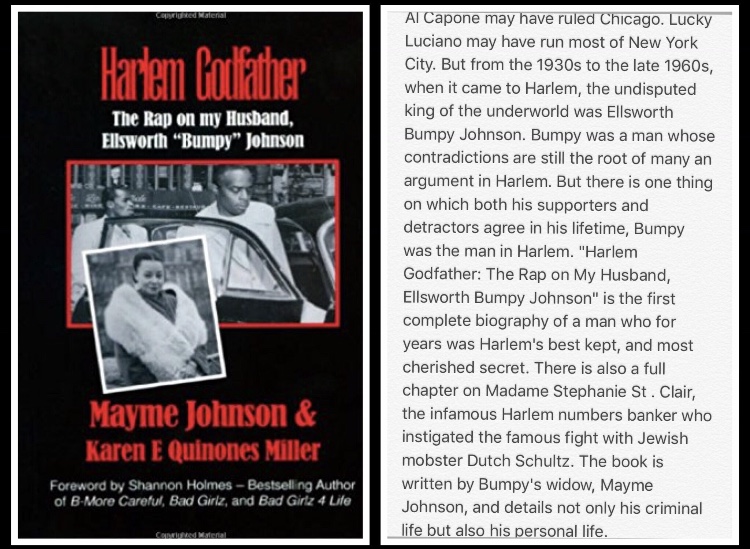 An Angry A Black Woman Speaks Author Of 08 Book Harlem Godfather Speaks Out On Television Miniseries Godfather Of Harlem