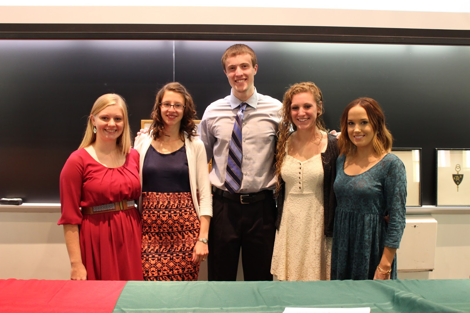 TriBeta Initiates New Members