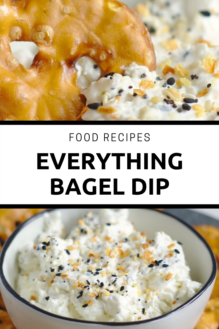 Everything Bagel Dip 3 Ingredients Lydia's Food Recipes