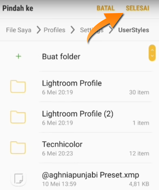 Cara Menambahkan Preset XMP ke dalam Aplikasi Lightroom CC Mobile