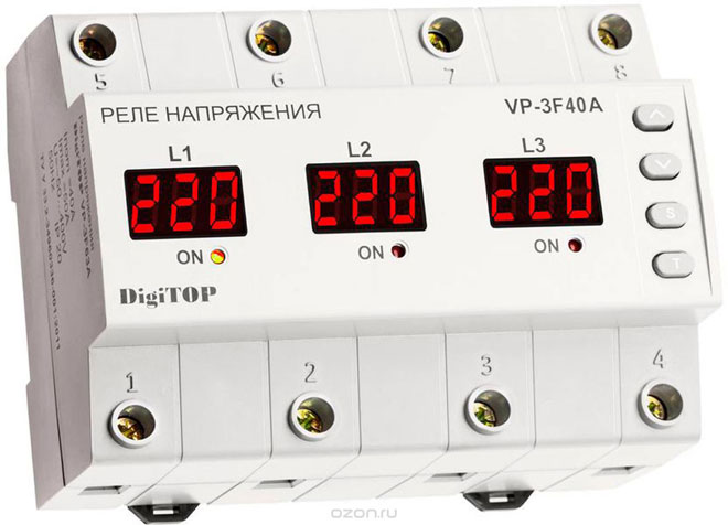 Бытовое реле контроля напряжения (РКН):ликбез от дилетанта estimata