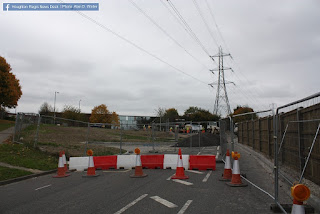 An image to do with the Woodside Link being constructed