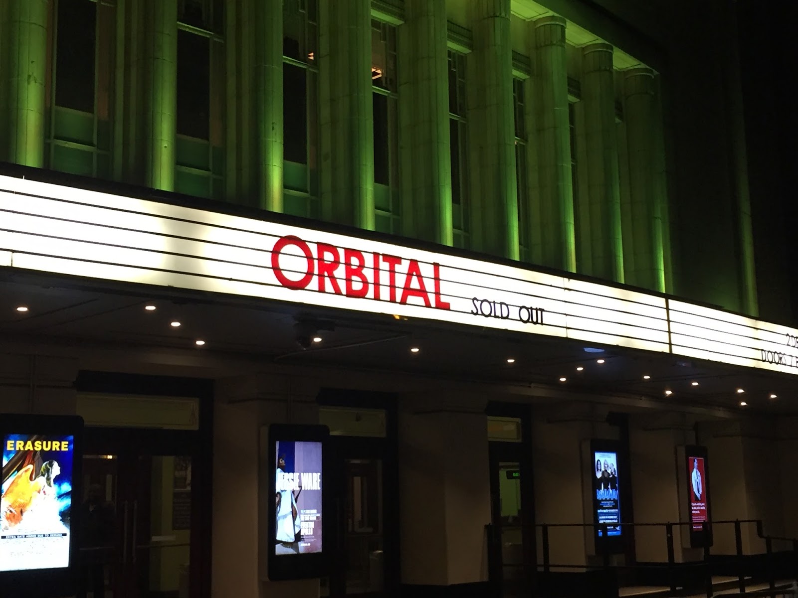 Malcolm's Page Gig Orbital Hammersmith Apollo
