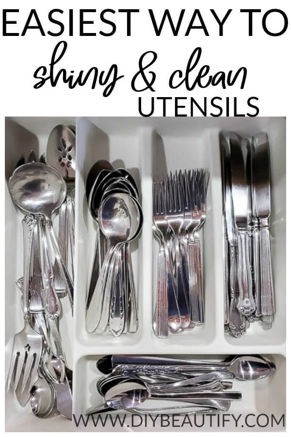 Easiest Way to Clean Stainless Steel Utensils - DIY Beautify