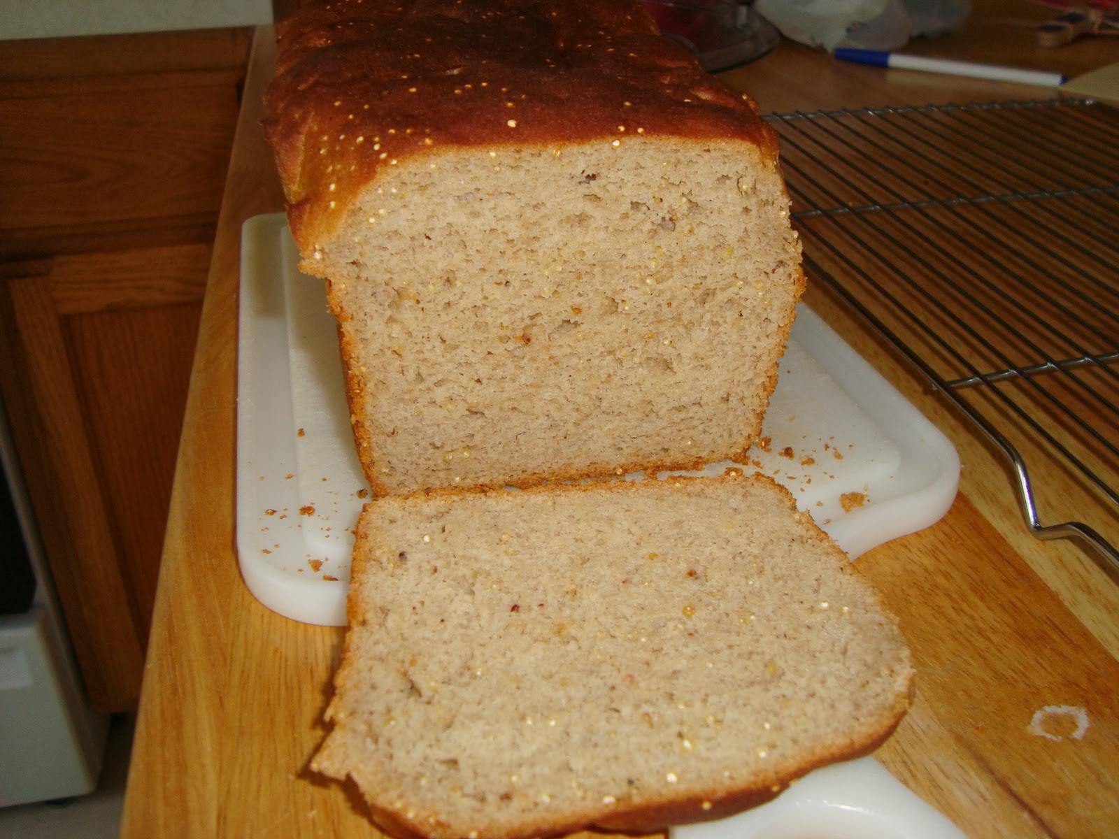 Wiggle, Poke, Giggle, Zoom High Altitude Gluten Free Bread Recipe