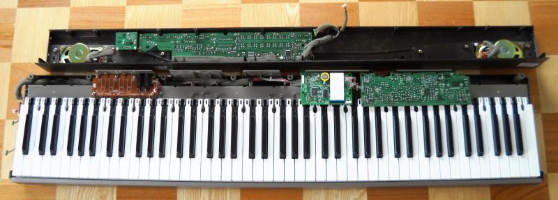 CASIO PX-100 電子ピアノ分解清掃