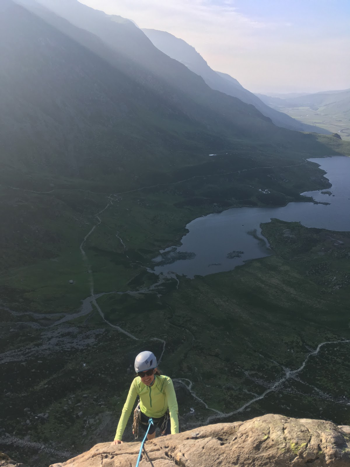 Mountain Lifestyle Hot Rock Climbing on Idwal Slabs