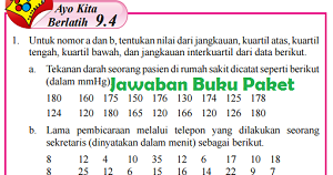 Lengkap Kunci Jawaban Buku Paket Matematika Kelas 8 Semester 2 Ayo Kita Berlatih 9 4 Halaman 260 161 Kunci Jawaban Buku Paket Terbaru Lengkap Bukupaket