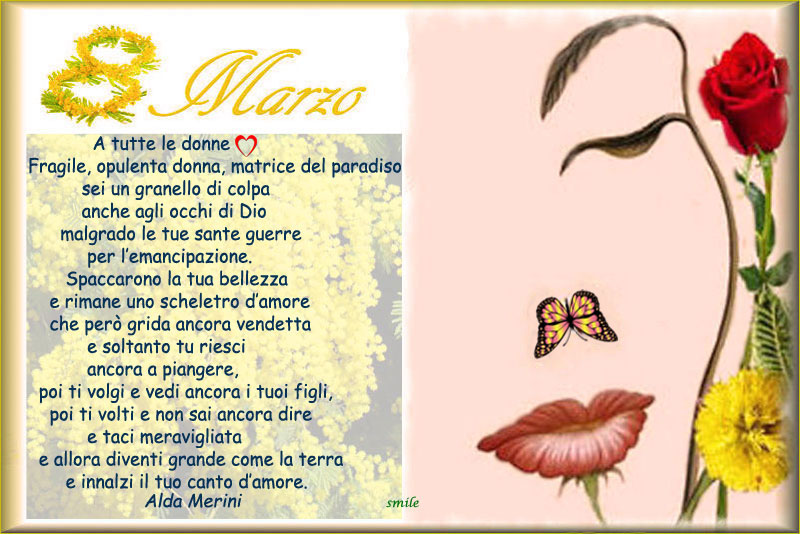 Amici-in-allegria: 8 marzo Auguri a tutte le donne