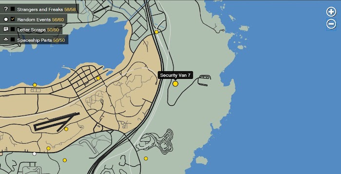 俠盜獵車手5 (GTA 5) 全運鈔車刷新位置分享