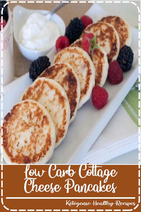 Low Carb Cottage Cheese Pancakes Satisfying Healthy Protein Breakfast