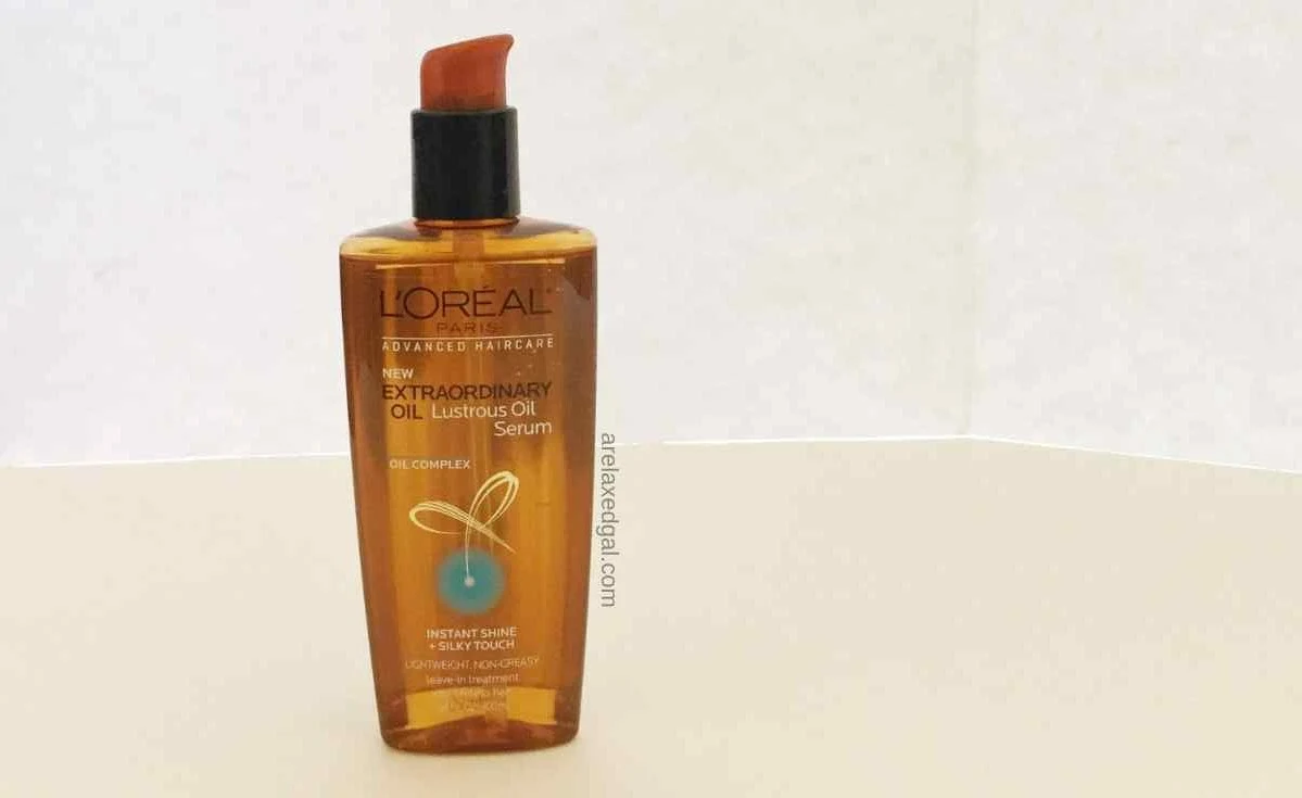 L'Oreal Extraordinary Oil Lustrous Oil Serum first impressions | A Relaxed Gal