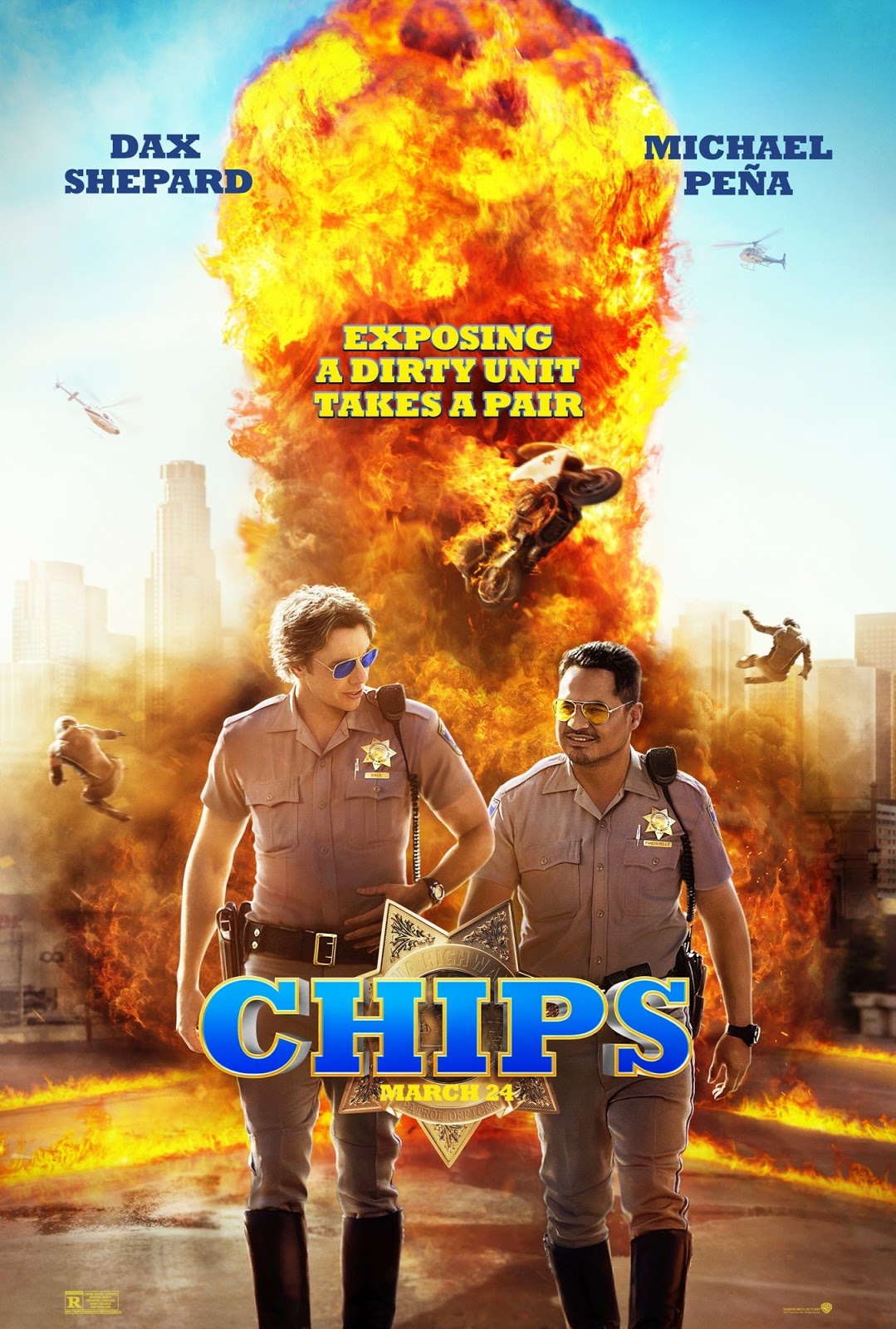 Movie Review CHiPs sandwichjohnfilms