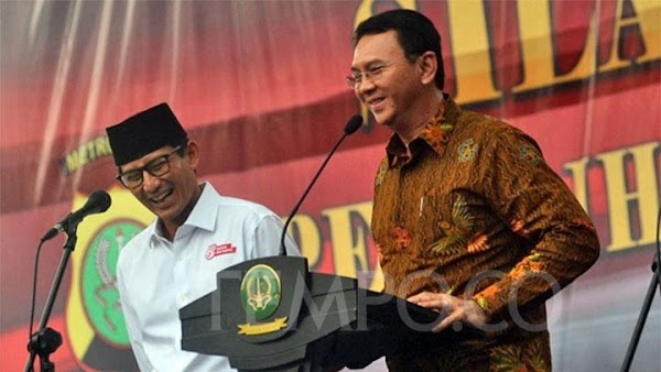 Ahok Akan Jadi Bos Pertamina, Ini Respons Sandiaga Uno