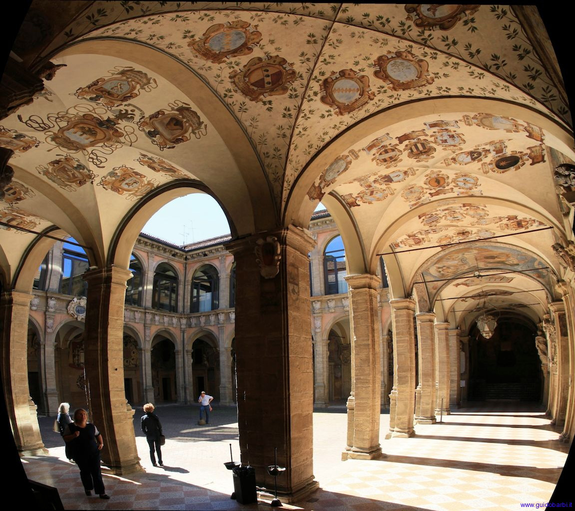 The Ornamentalist Heraldry l'Archiginnasio di Bologna