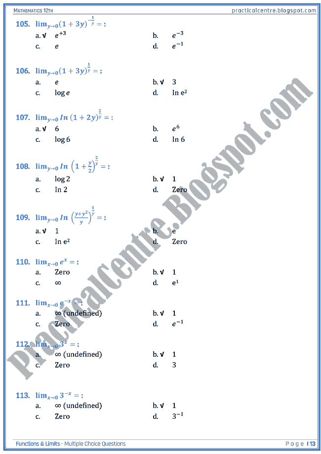 functions-and-limits-mcqs-mathematics-xii