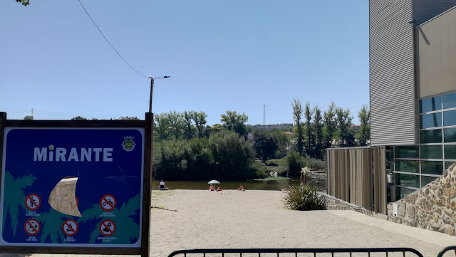 Entrada Praia Fluvial do Mirante