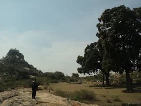 Two bikes parked near a scenic spot early morning
