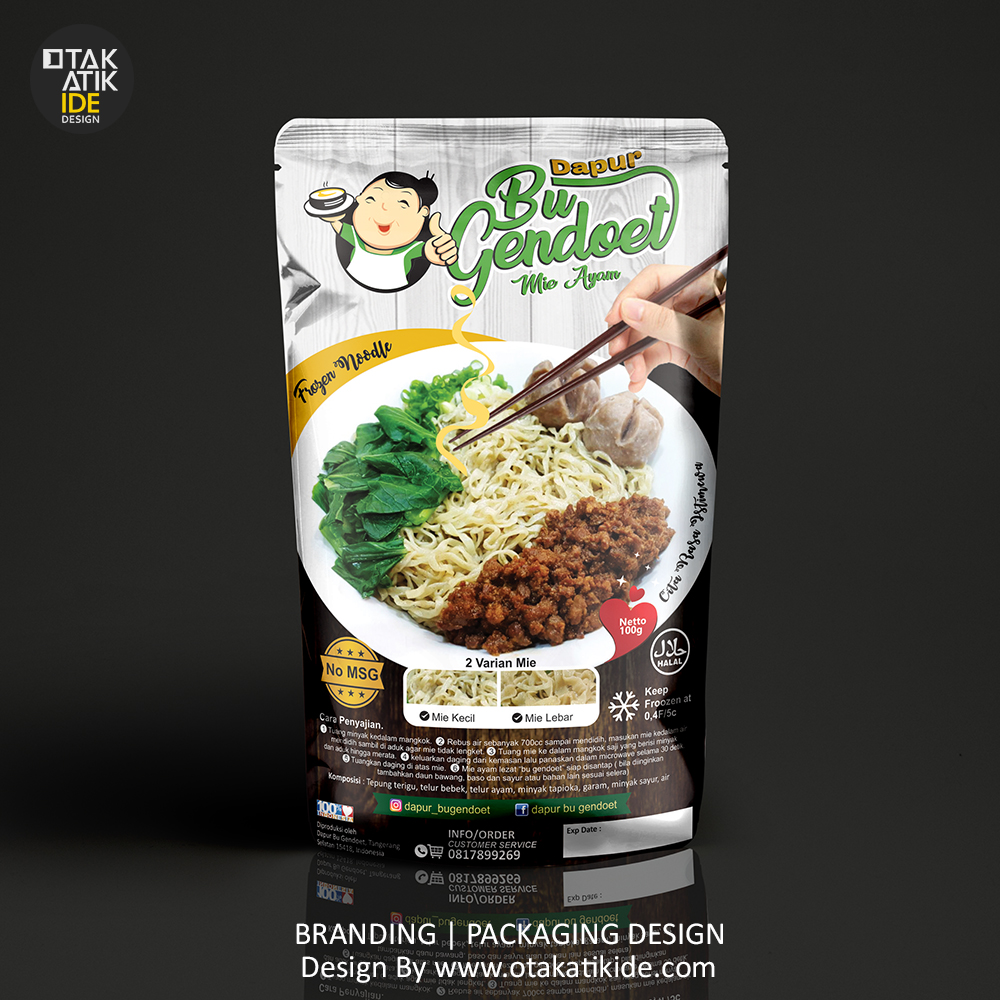 Jasa Desain kemasan Makanan - Otakatikide | Jasa Desain Logo, Jasa