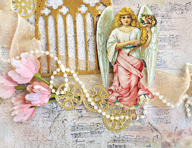Scrap Escape: FabScraps Angelic Christmas Collection - Pearly Gates