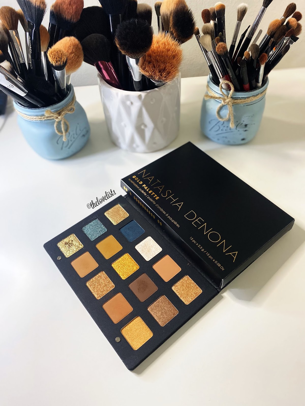 Product Review Natasha Denona Gold Eyeshadow Palette