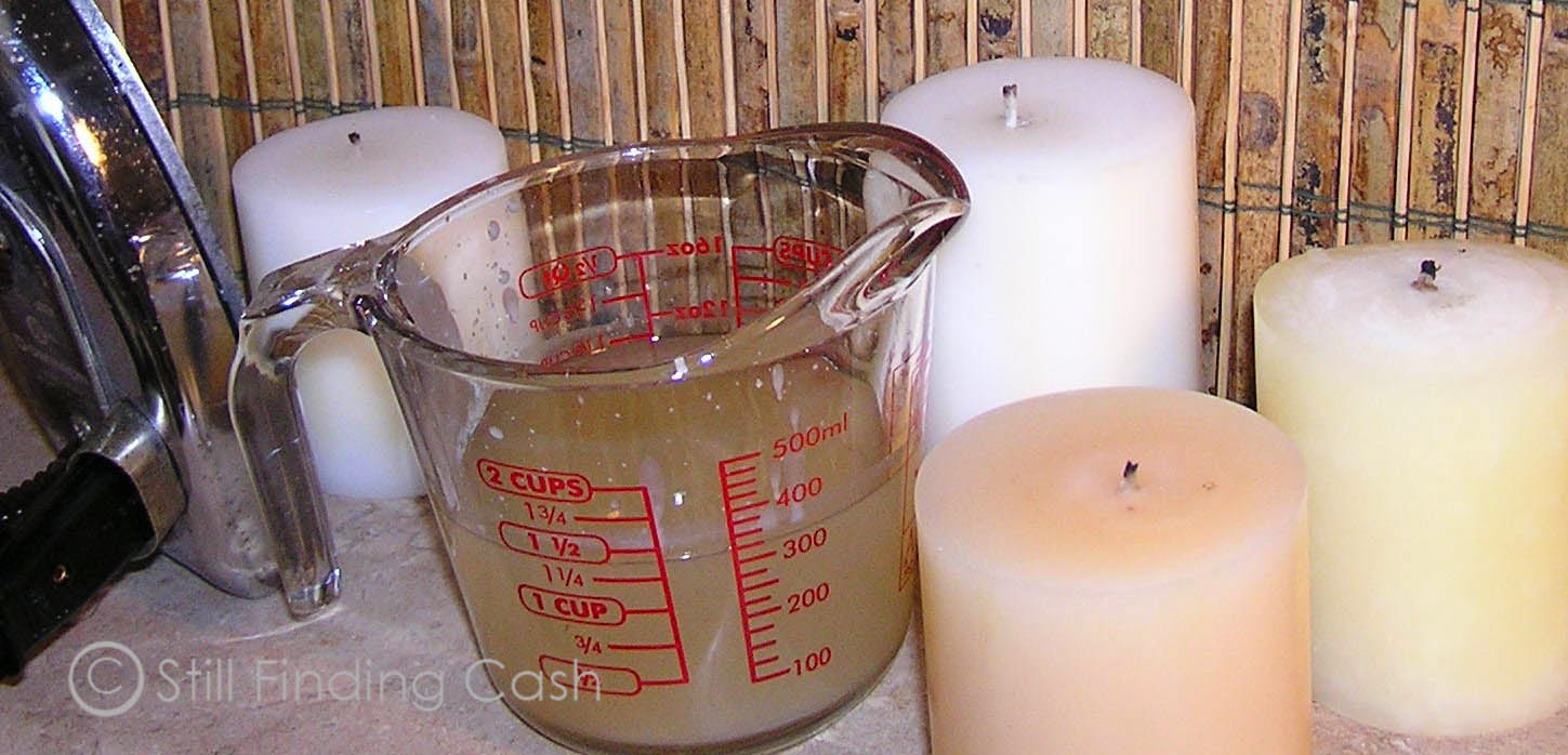 Still Finding Cash Easily Restore Used Pillar Candles