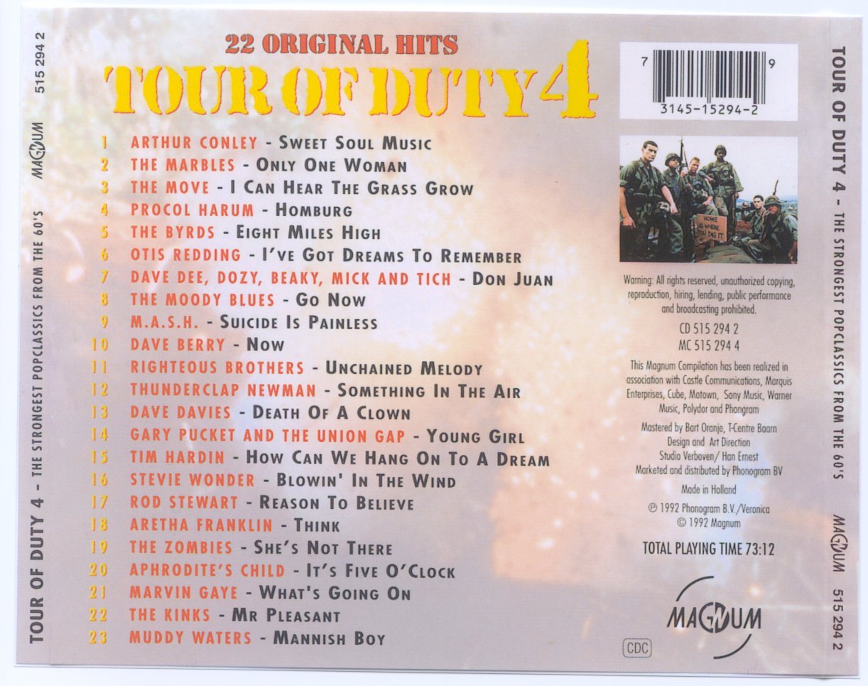 tour of duty cd 4