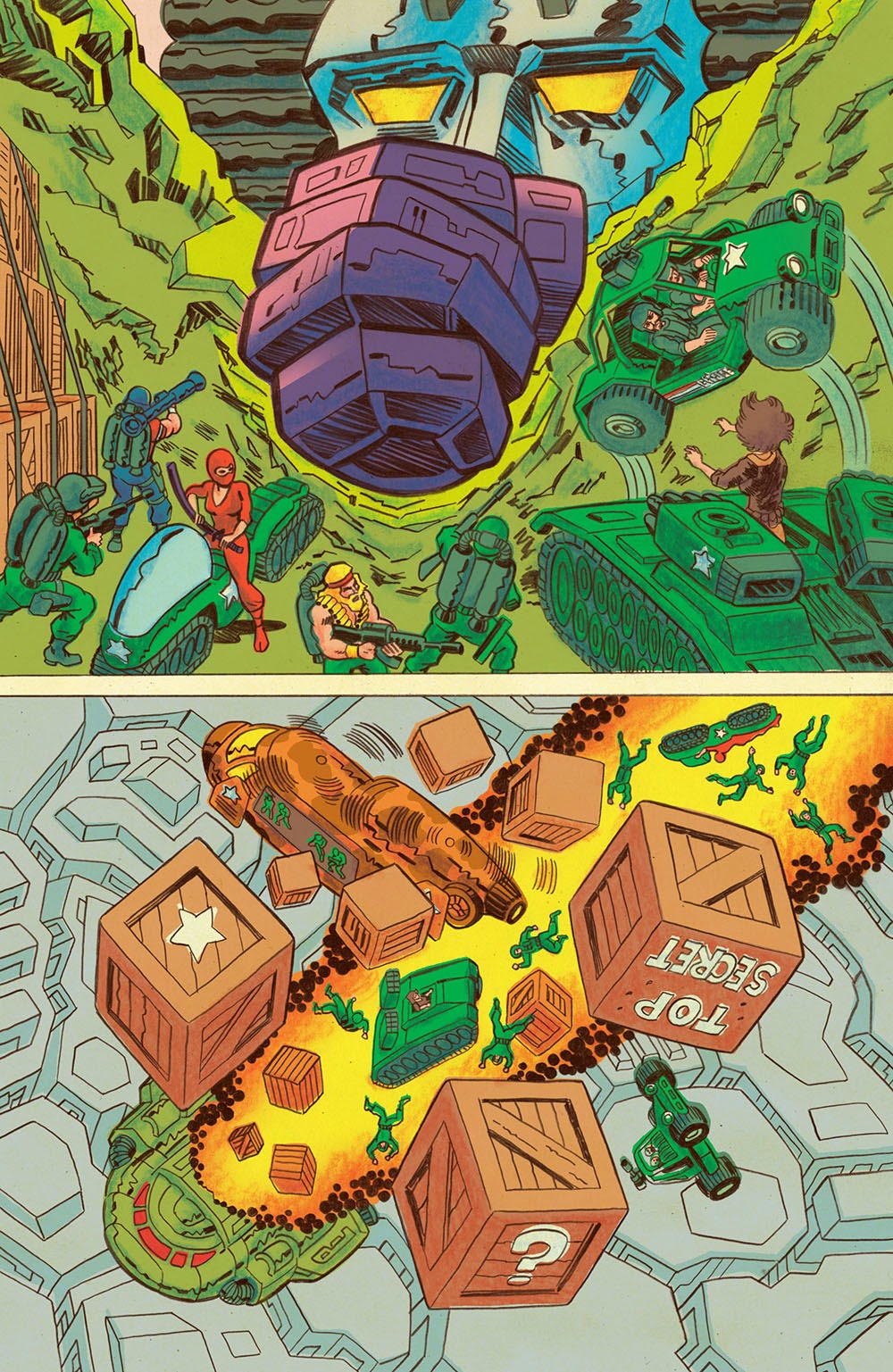 Transformers vs. G.I. Joe chapter 2 page 9