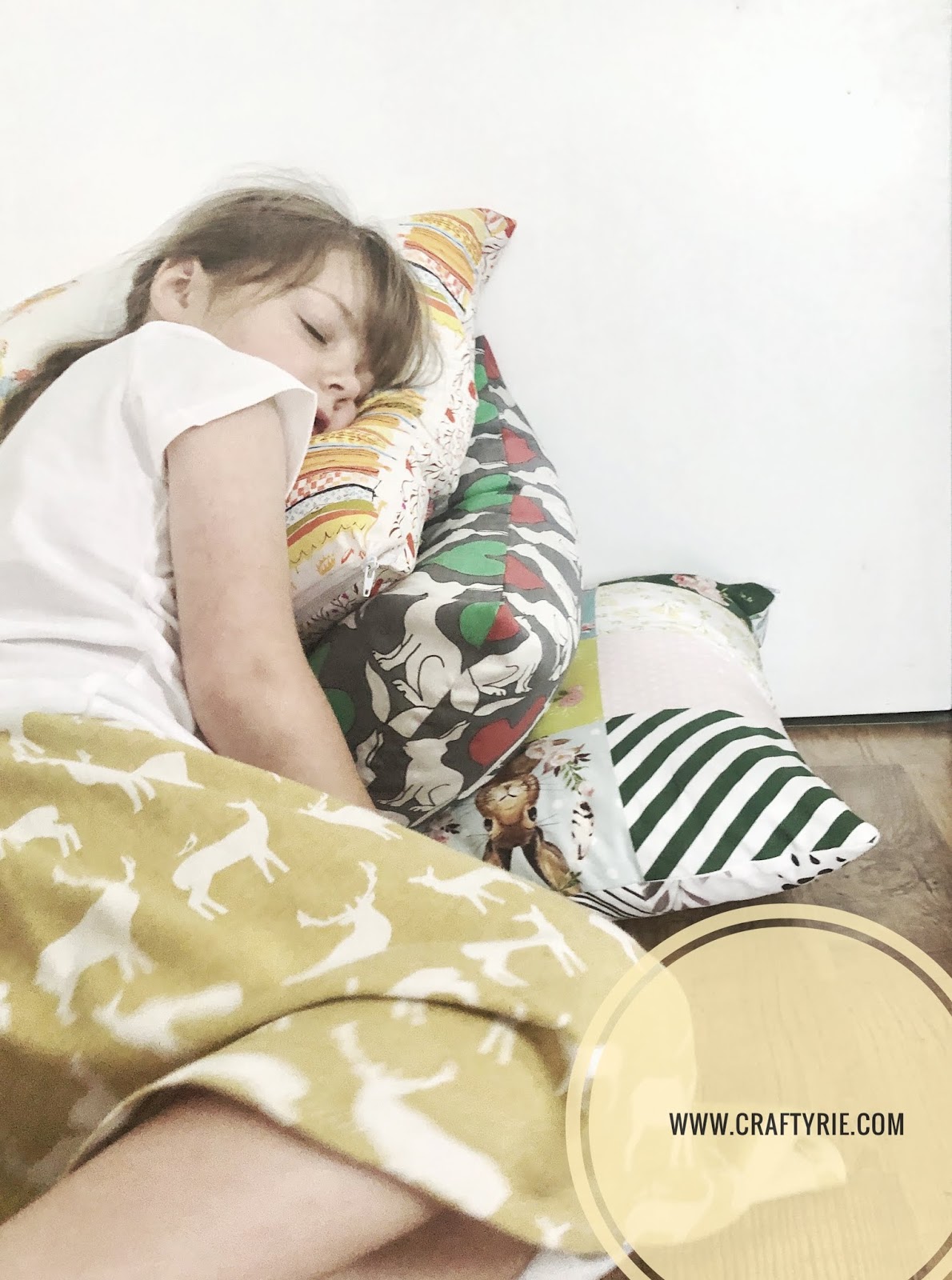 CraftyRie Fat Quarter Cushions