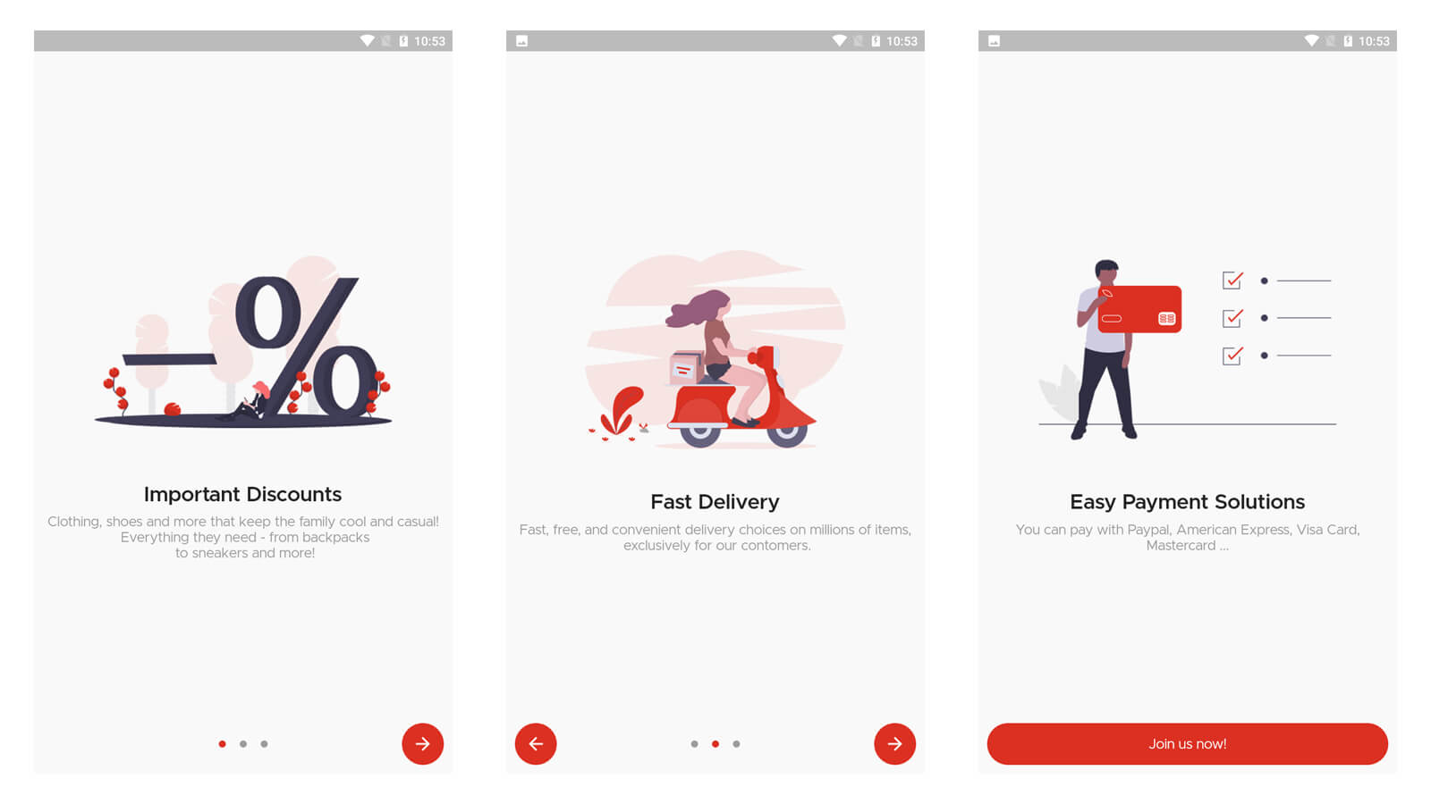 Flutter Shopping UI - 4