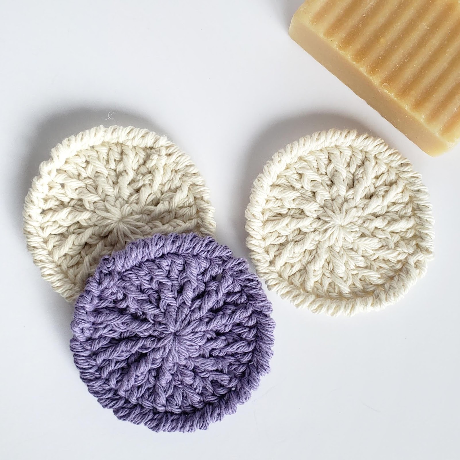 Crafts By Sarah Liz Windmill Face Scrubby Free Crochet Pattern