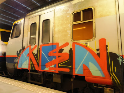Art on train