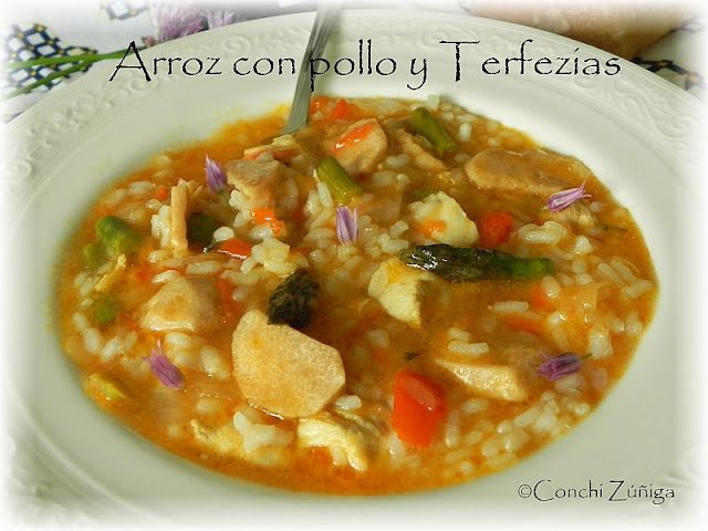 Arroz Con Pollo Y Terfezias
