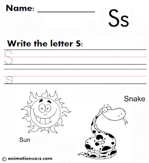 coloring pages for children- learning letters