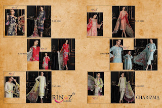 Rinaz Fashion Charizma Vol 5 Cabric Cotton Pakistani Suits