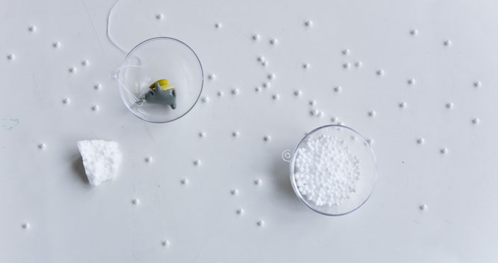 Rellenamos con poliexpan