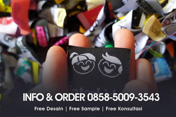 Label Woven Satuan label woven satuan