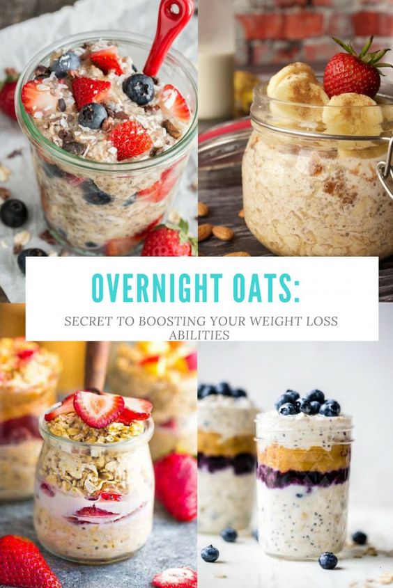 Healthy 4: Overnight Oats: Secret To Boosting Your Weight Loss ...