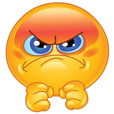 So irritated... Angry Emoji