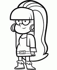 Gravity falls coloring pages 10