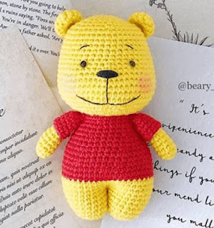 PATRON GRATIS WINNIE | WINNIE THE POOH AMIGURUMI 44352