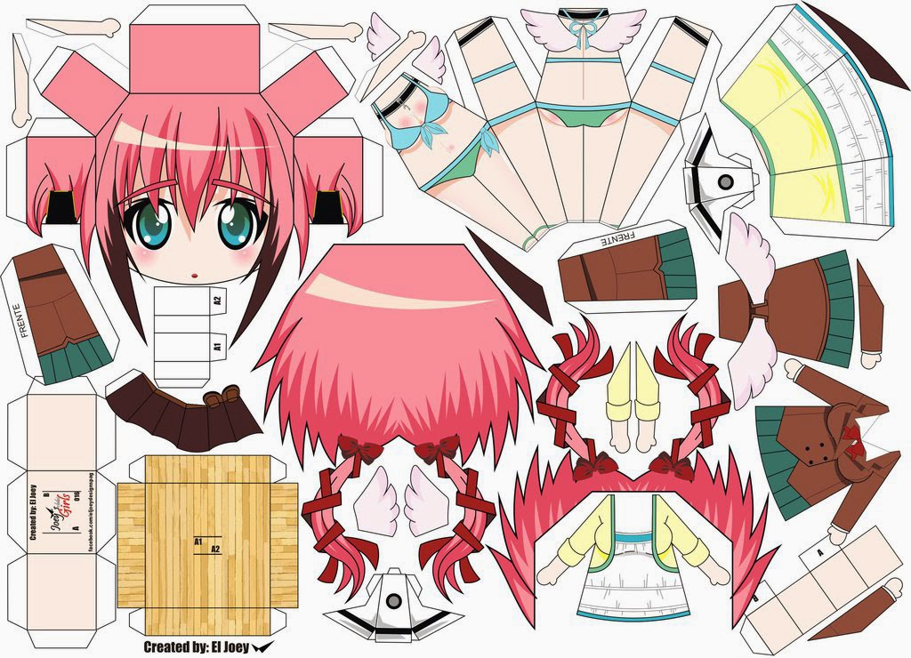 anime-papercraft-templates