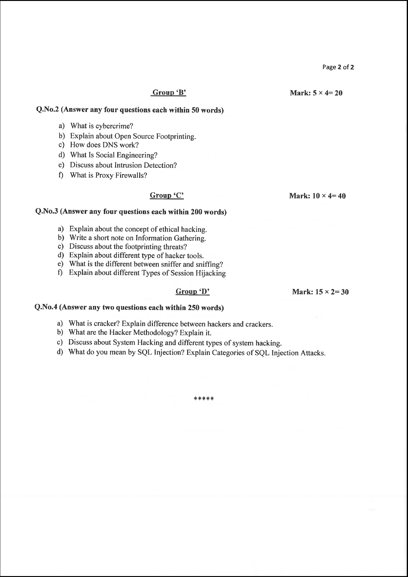 Hats essay questions image